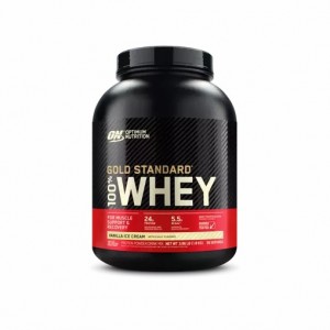 Optimum Nutrition GOLD STANDARD 100% WHEY™ Vainilla Ice Cream 4 lb (58 Servings) Peru | 41376KABU