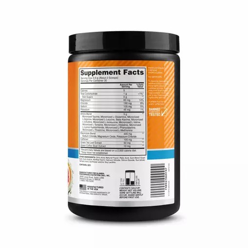 Optimum Nutrition Essential AMIN.O. ENERGY + Electrolytes *new* Sun-kissed Citrus 0.63 lb (30 Servings) Peru | 71453BLQN