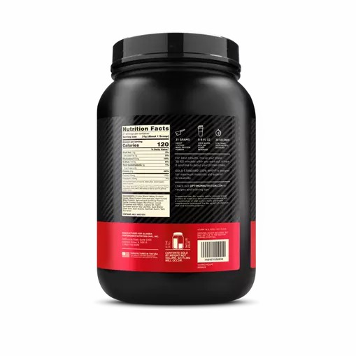 Optimum Nutrition GOLD STANDARD 100% WHEY™ Cookies & Cream 2 lb (27 Servings) Peru | 39178NOVZ