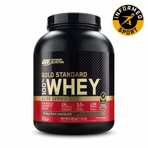 Optimum Nutrition Gold Standard 100% Whey - Elite Series Double Rich Chocolate 2.27 kg (74) Peru | 87264WBSC