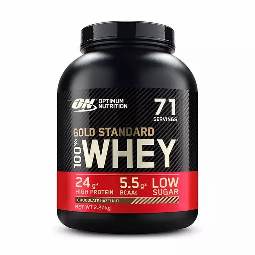 Optimum Nutrition Gold Standard 100% Whey Proteina Chocolate Hazelnut 2.27 kg (71 Servings) Peru | 10396VDYF