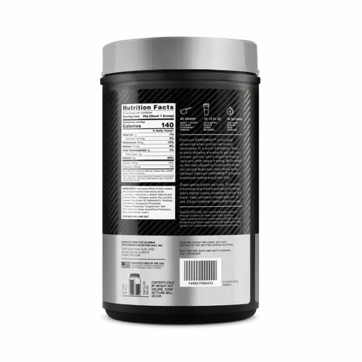 Optimum Nutrition PLATINUM HYDROWHEY™ Supercharged Strawberry 1.76 lb (20 Servings) Peru | 92064PUOM