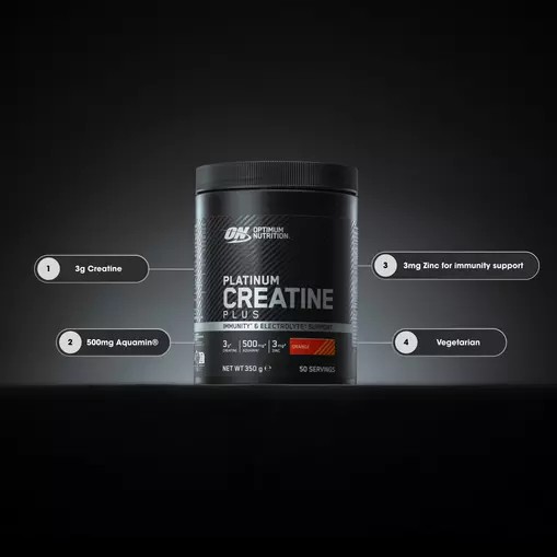 Optimum Nutrition Platinum Creatine Plus Orange 350 grams (50 Servings) Peru | 87329QNVM