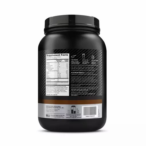 Optimum Nutrition Platinum Rebuild Dark Chocolate 1.67 lb (20 Servings) Peru | 81465DQZM